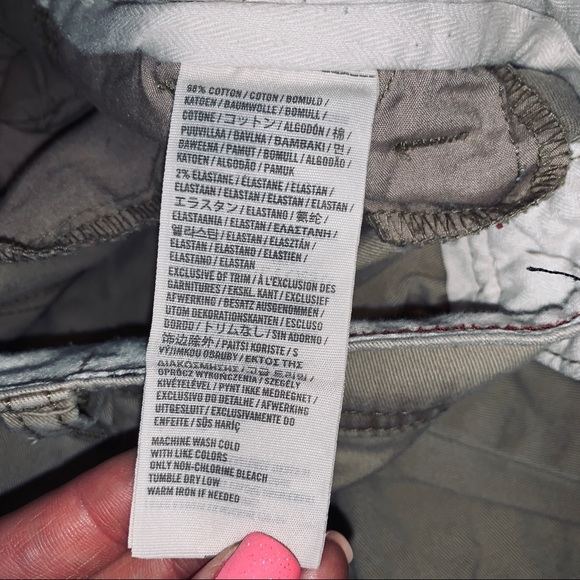 Hollister Straight Leg Khakis - Picture 5 of 5